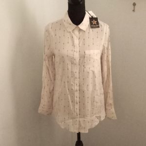 Living Doll. Los Angeles Shirt Long Sleeve. Size xs